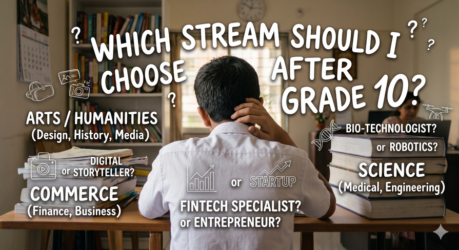 "Which stream should I choose after Grade 10?" — A guide for confused students
