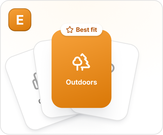 Environments – stacked cards illustration